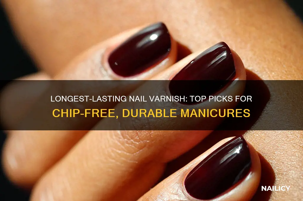 what nail varnish stays on the longest