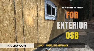 Best Nailer for Exterior OSB: A Comprehensive Guide for DIYers