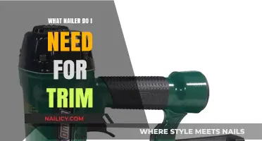 Selecting the Right Nailer for Trim Work