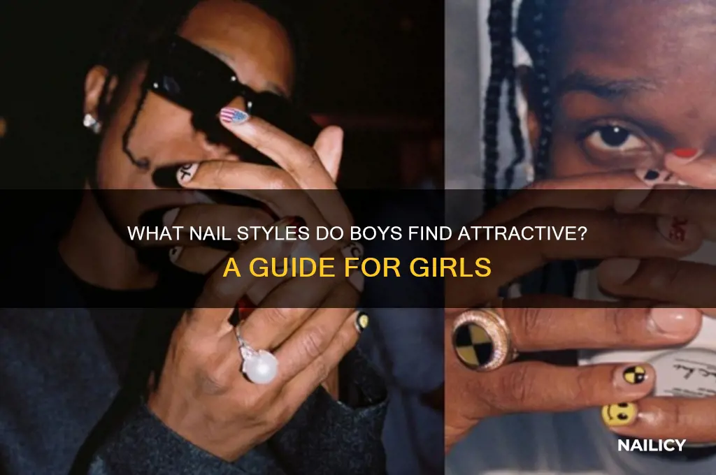 what nails do boys like