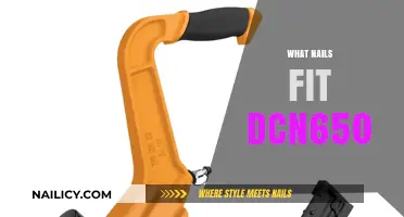 Best Nails Compatible with the DCN650: A Comprehensive Guide