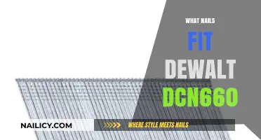 Best Nails for Dewalt DCN660: Compatibility and Performance Guide