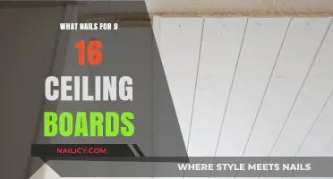 Best Nails for Securing 9/16 Inch Ceiling Boards: Expert Tips