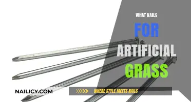Choosing the Right Nails for Artificial Grass Installation: A Guide