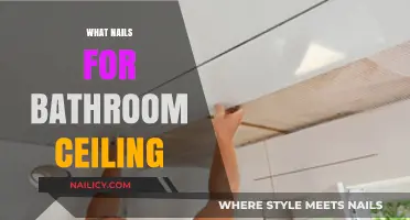 Best Nails for Bathroom Ceiling: Durable, Moisture-Resistant Options Explained