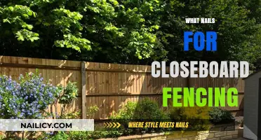Best Nails for Closeboard Fencing: Types, Sizes, and Installation Tips