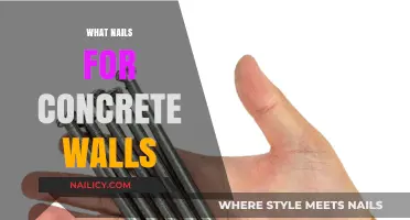 Best Nails for Concrete Walls: A Comprehensive Guide to Choosing the Right Fasteners