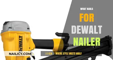 Choosing the Right Nails for Your Dewalt Nailer: A Comprehensive Guide
