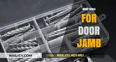 Choosing the Right Nails for Door Jamb Installation: A Guide