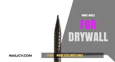 Choosing the Right Nails for Drywall: A Comprehensive Guide