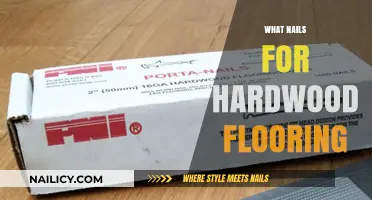 Choosing the Right Nails for Hardwood Flooring Installation: A Guide