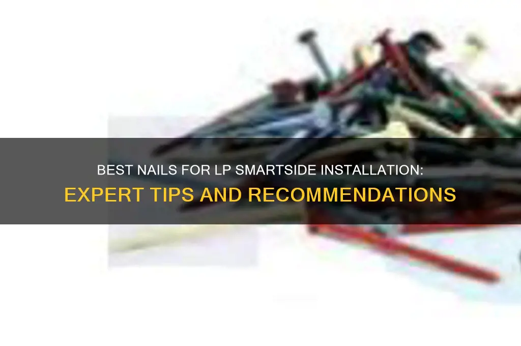 what nails for lp smartside