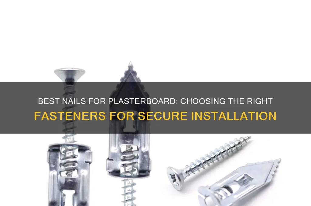 what nails for plasterboard