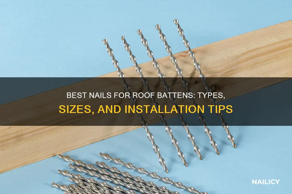 what nails for roof battens
