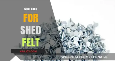 Choosing the Right Nails for Shed Felt Roofing: A Complete Guide