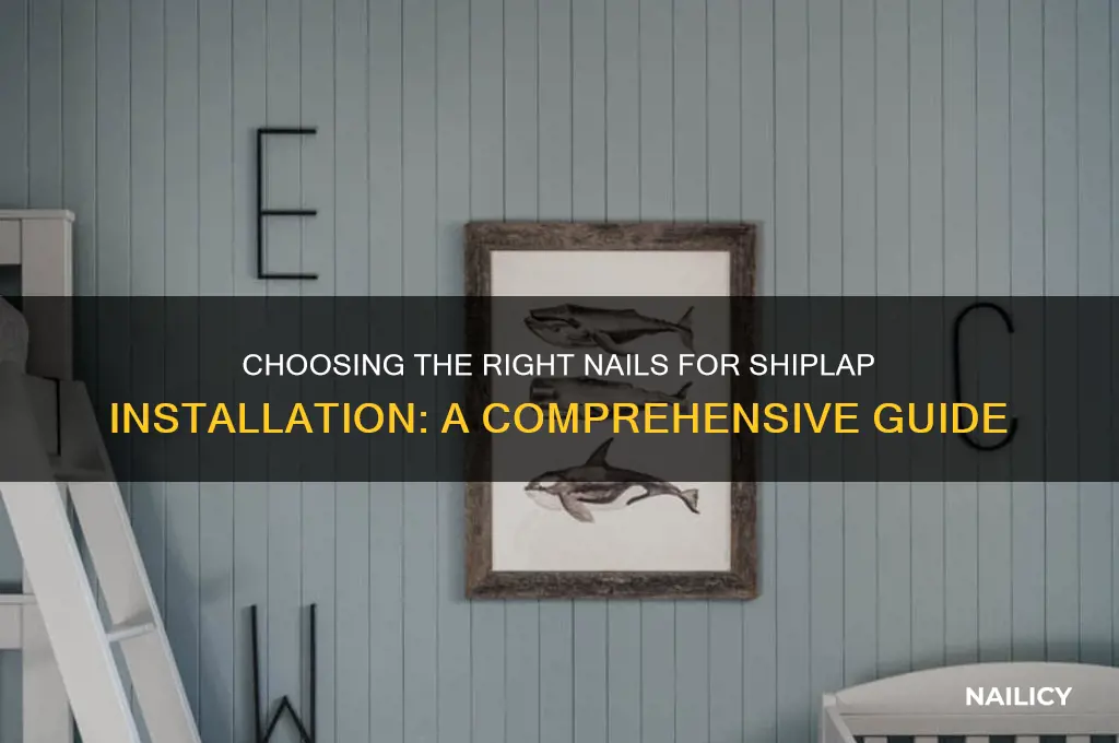 what nails for shiplap