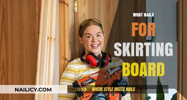 Choosing the Right Nails for Skirting Board Installation: A Guide
