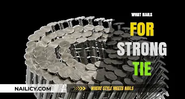 Choosing the Right Nails for a Strong and Secure Tie
