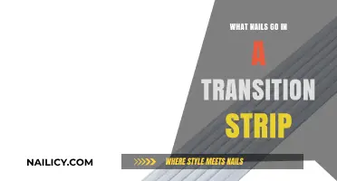 Choosing the Right Nails for Transition Strips: A Complete Guide