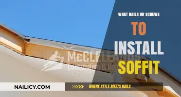 Best Nails or Screws for Soffit Installation: A Comprehensive Guide