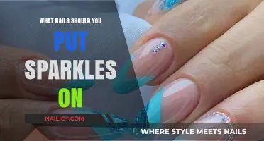 Sparkle Up Your Nails: Best Nail Shapes for Glitter and Shine