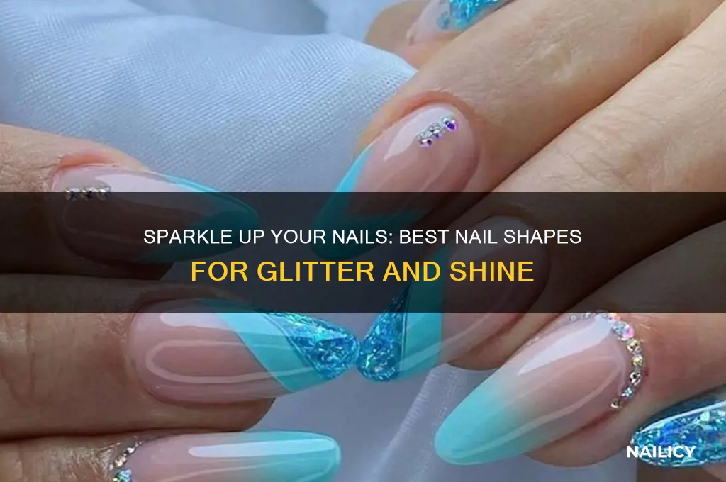 what nails should you put sparkles on
