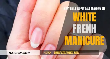 Best UV Gel Nails for a White French Manicure