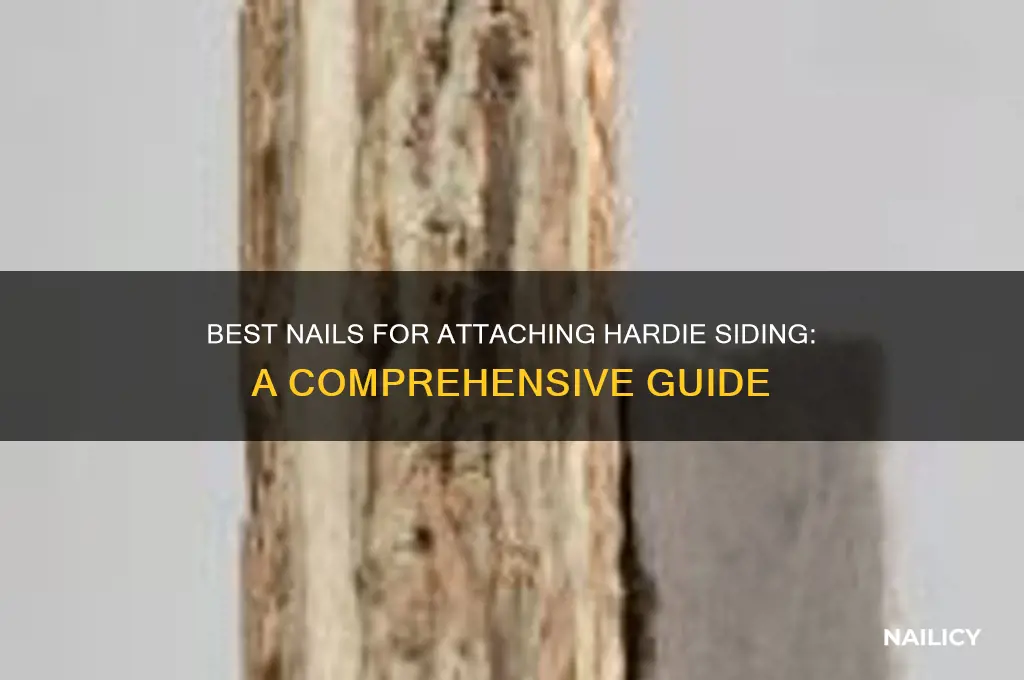 what nails to attach hardie