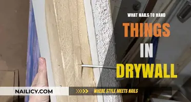 Best Nails for Hanging Items Securely in Drywall: A Guide