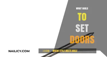 Choosing the Right Nails for Secure and Durable Door Installation