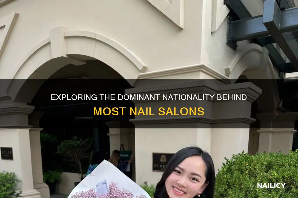 what nationality are most nail salons