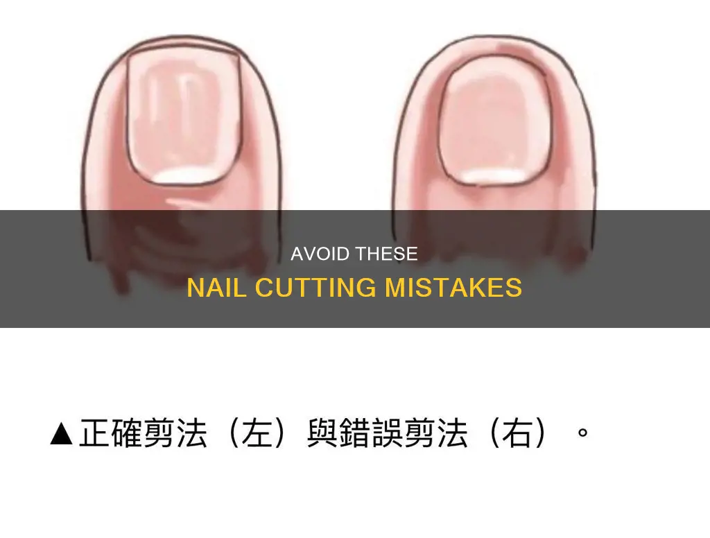 what not to do when cutting your nails