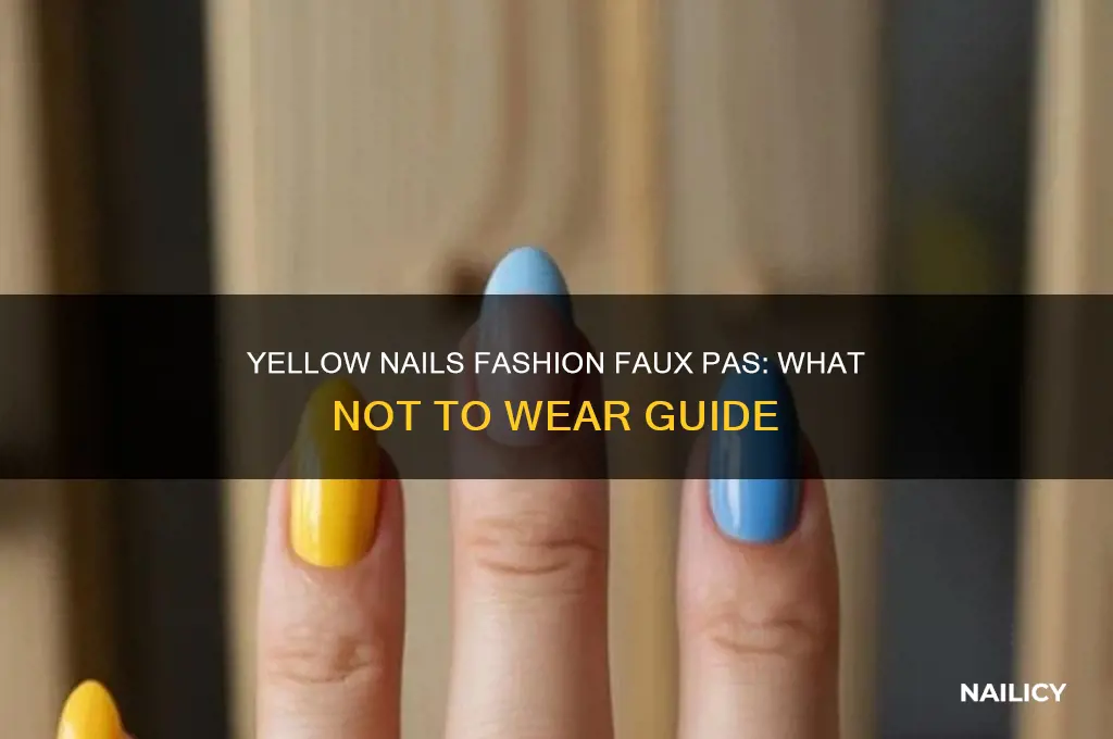 what not to wear girl with yellow nails