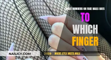 Identifying Finger Numbers on Fake Nails