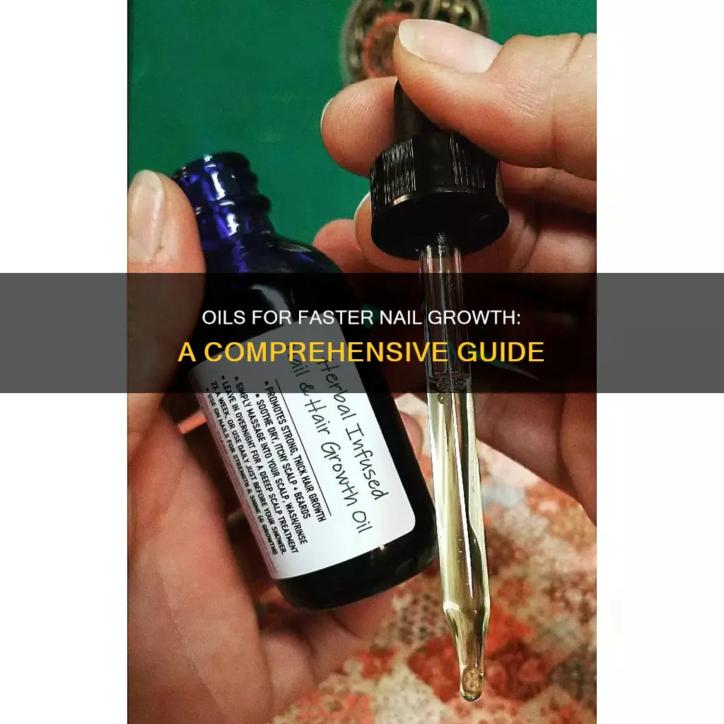what oil helps your nail grow faster