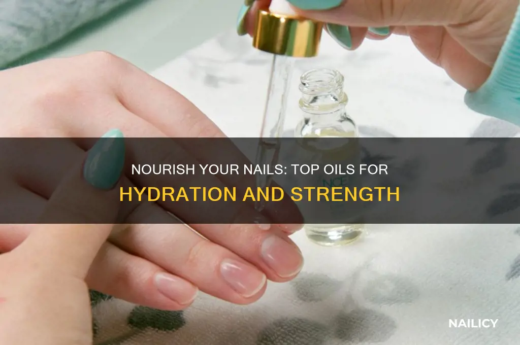 what oil moisturizes nails