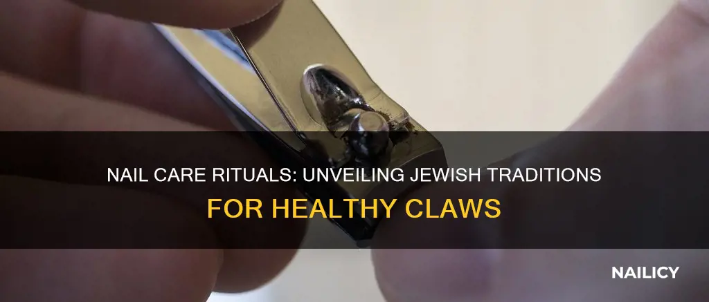 what order do you cut finger nails in jewish