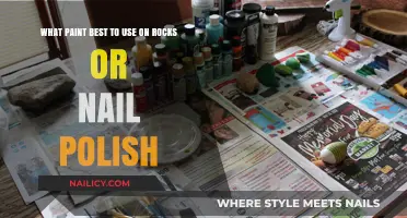 Best Paints and Nail Polishes for Rock Painting Projects