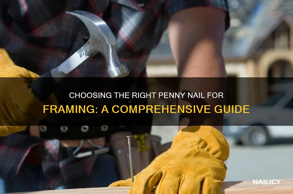 what penny nail for framing