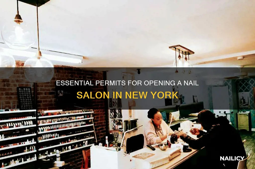 what permits are needed to have nail salon in ny