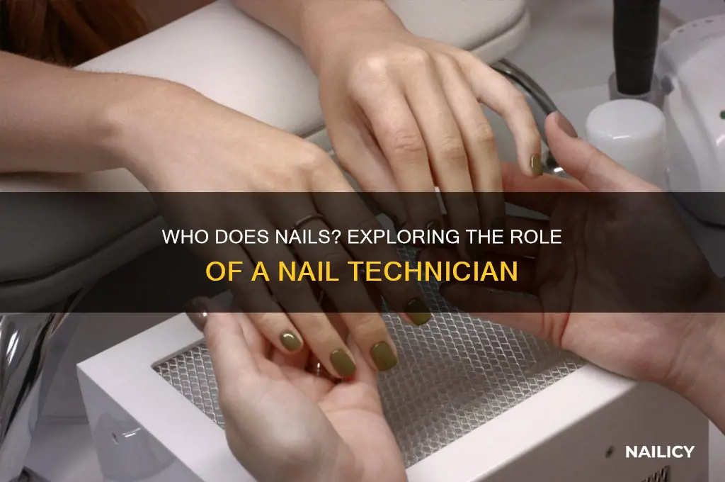what person does nails