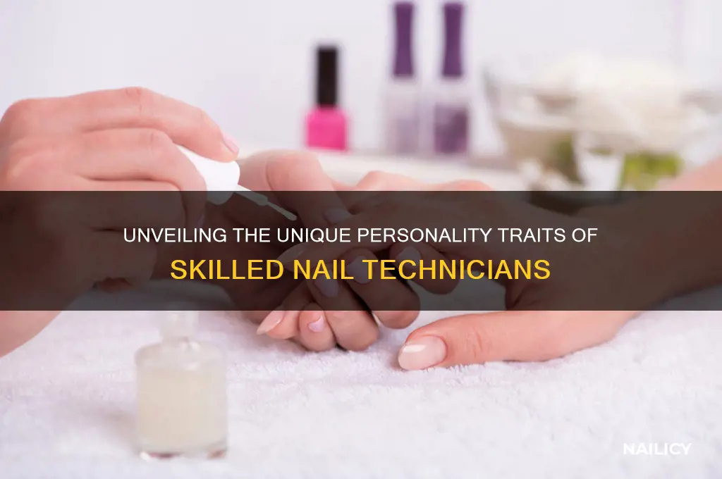 what personality traits do nail technicians have