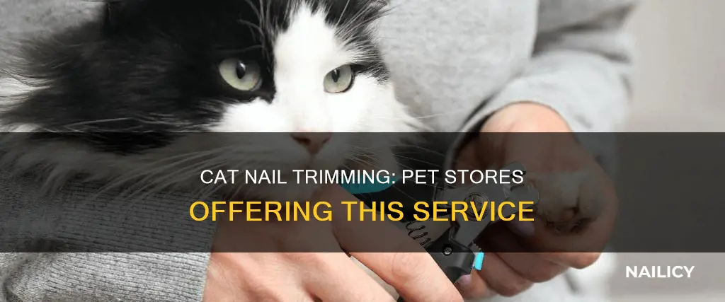 what pet store does cat nail trimming