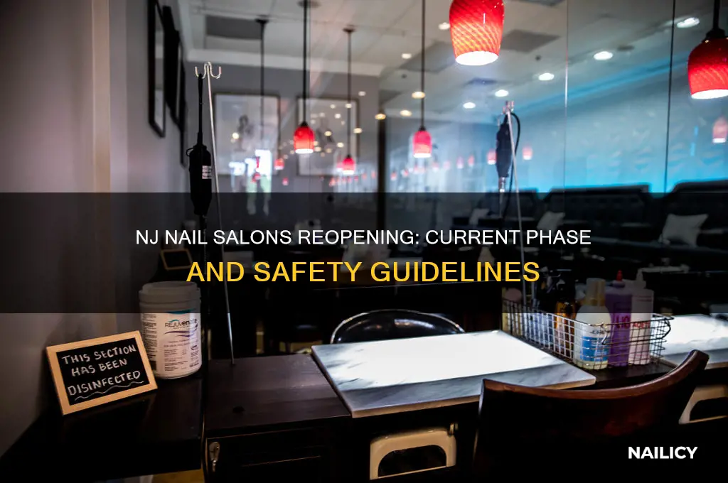 what phase are nail salons in nj