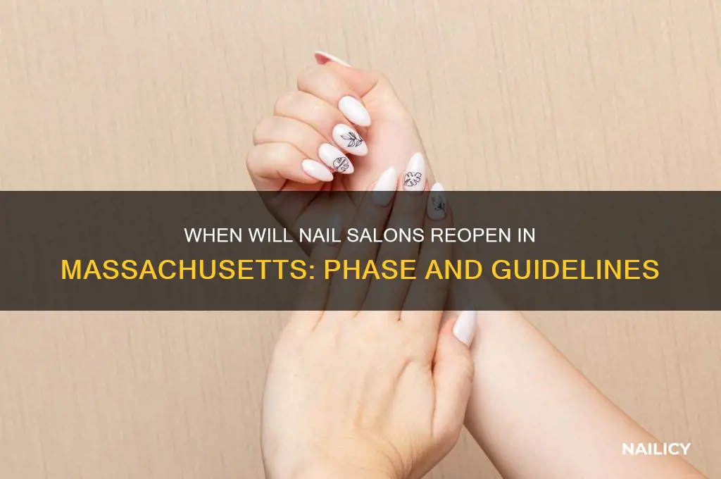 what phase will nail salons open in massachusetts