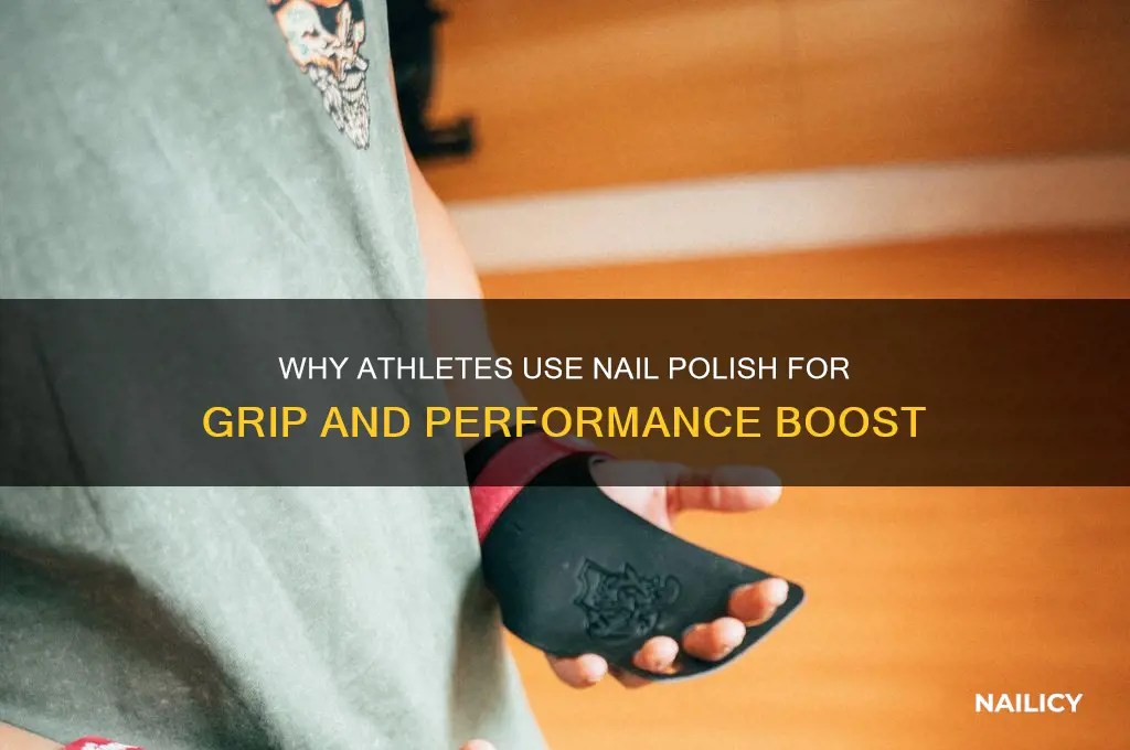 what players put nail polish on their hands