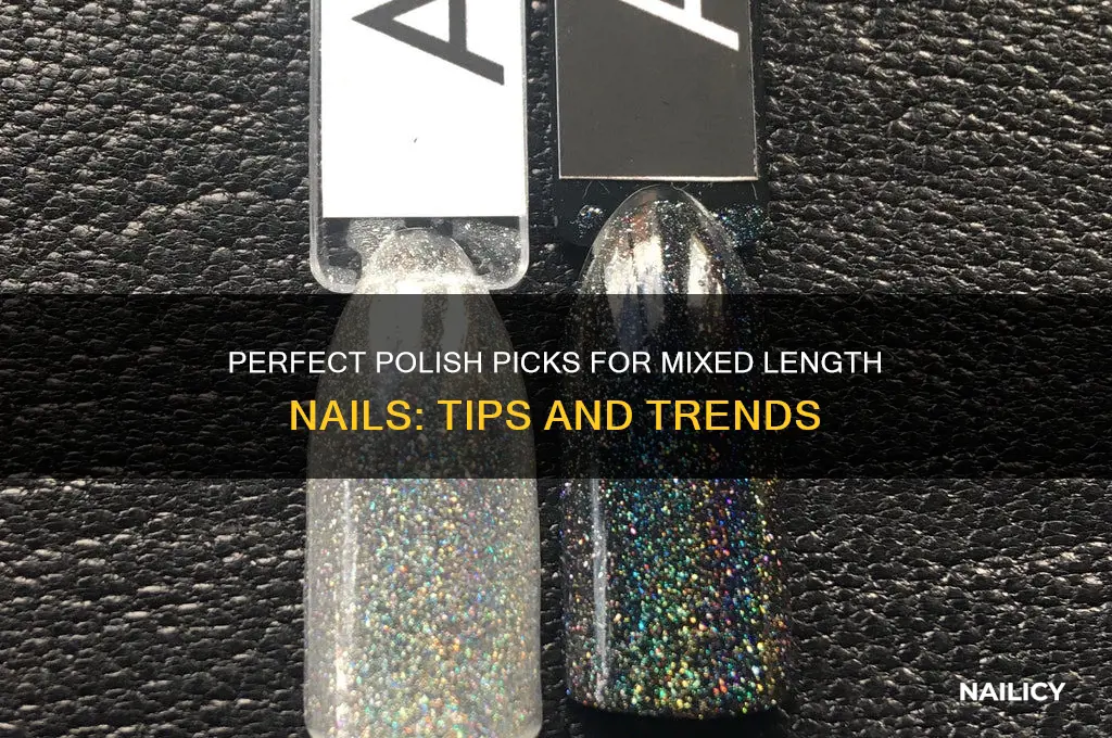 what polish to wear on mixed lenght nails