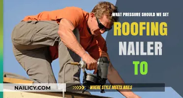 Optimal Roofing Nailer Pressure Settings for Secure and Efficient Installation