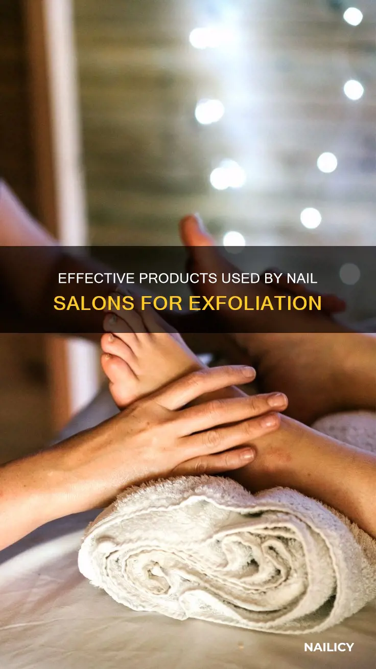 what product do nail salons use to remove dead skin