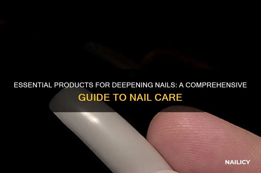what product to i need for deeping nails